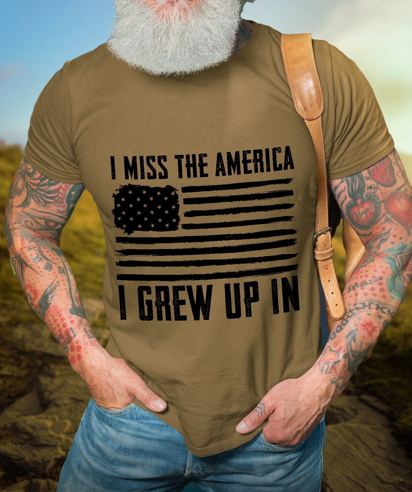 I Miss The America I Grew Up In T-Shirt1 (SFDP)